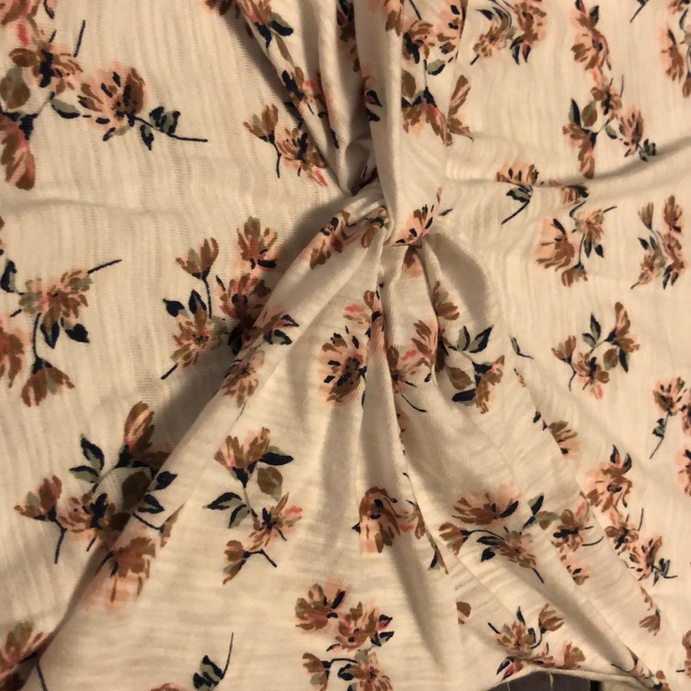 Liz Claiborne Rose Dawn Floral shirt